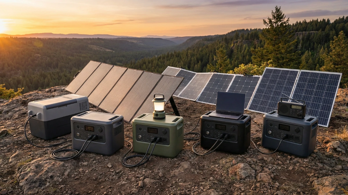 2000Wh solar generator comparison for home, camping, and emergency backup