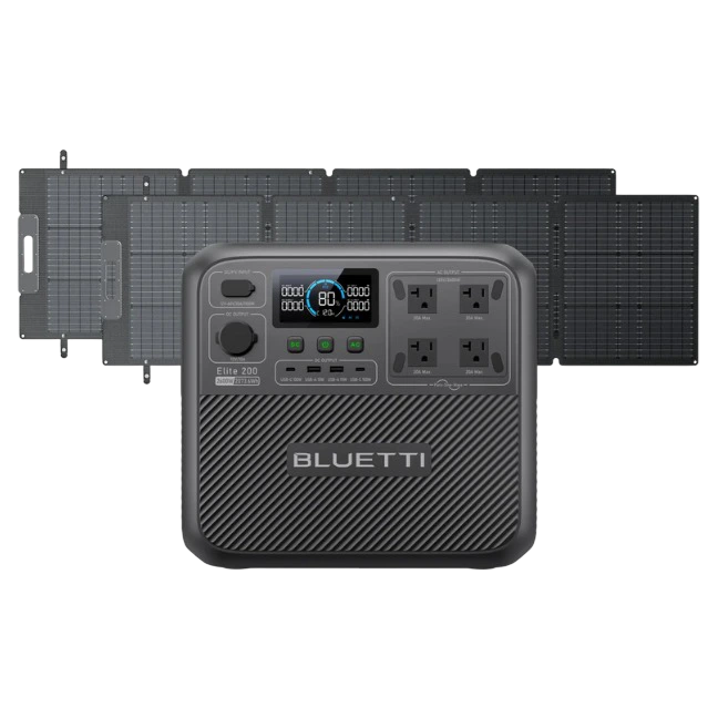 Off-grid solar generator for cabin use