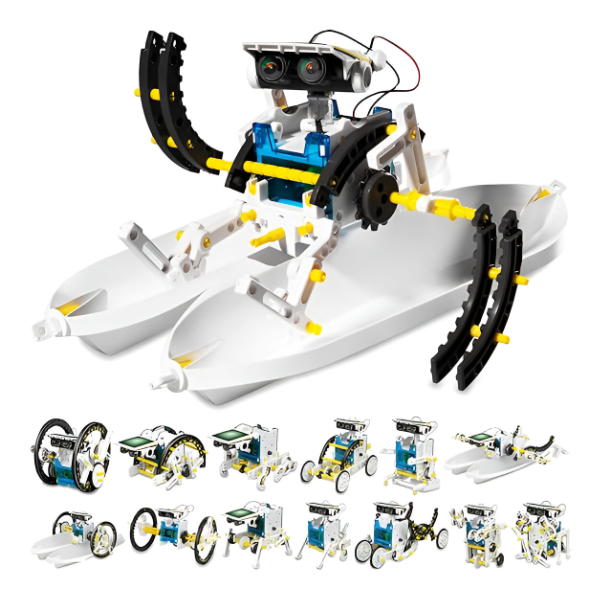 Transforming Solar Robot Kit