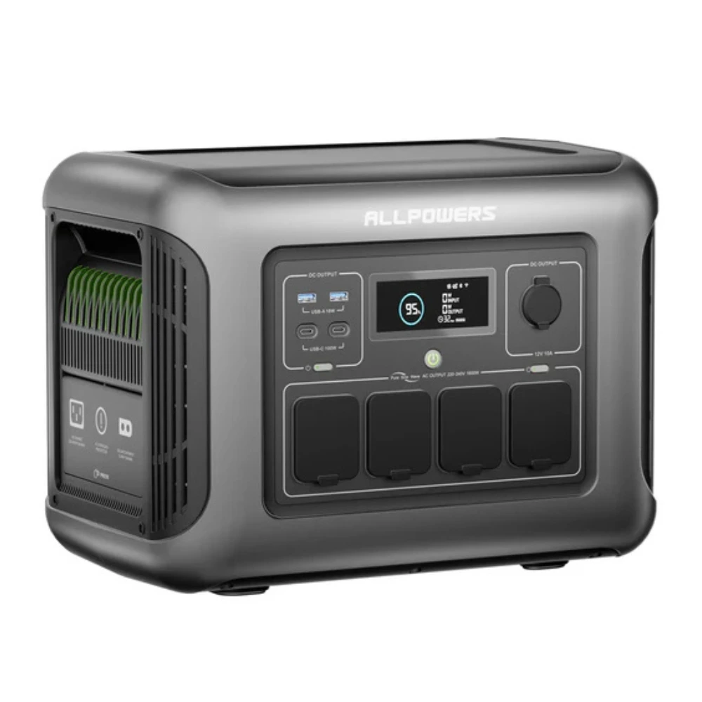 ALLPOWERS R1500 portable power station for solar backup and outdoor use