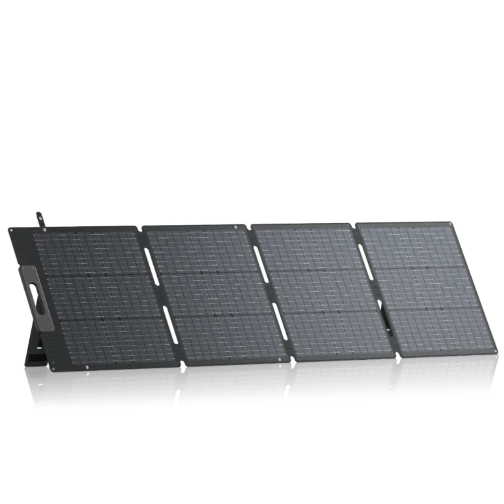 Bluetti 200W foldable solar panel for camping and solar generator charging
