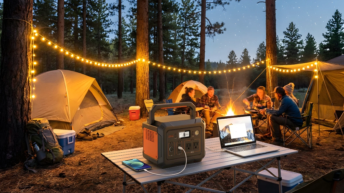 portable solar generator for camping
